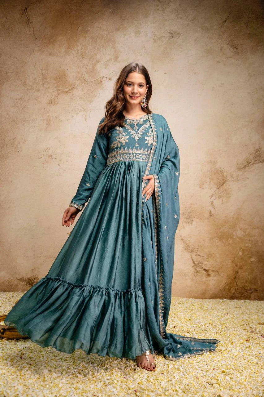 Dark Turquoise Randoli Crush Suit